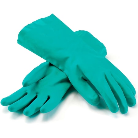 Pip Chemical Resistant Gloves, Nitrile, 15, Green, XL, 1 PR 50-N140G/XL